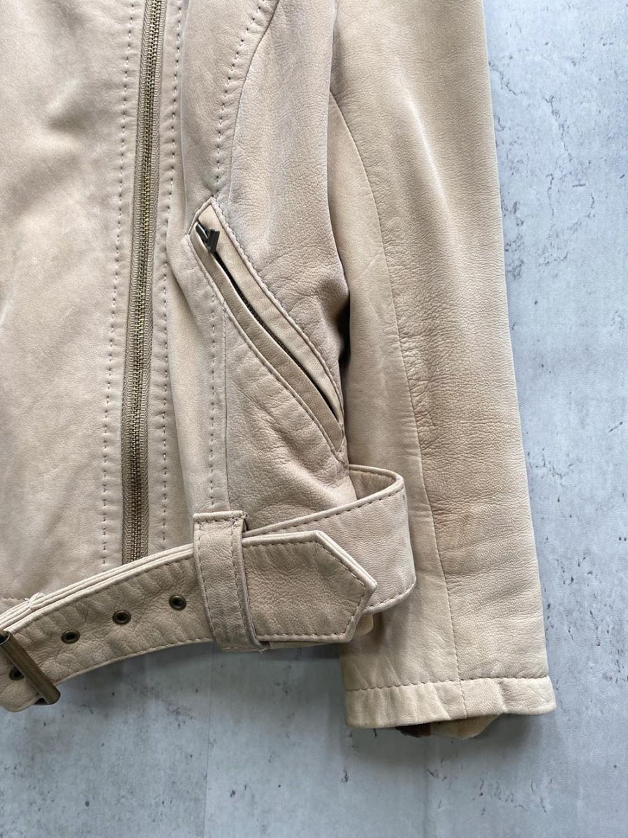 UNITED ARROWS ユナイテッドアローズ 羊革 ライダース ジャケット