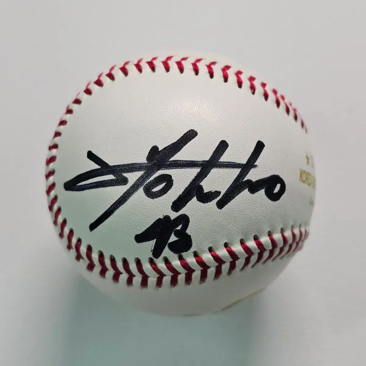 斗山ベアーズ 最強! 野球団 イ・ヒョンスン 公式球 サイン入り ボール