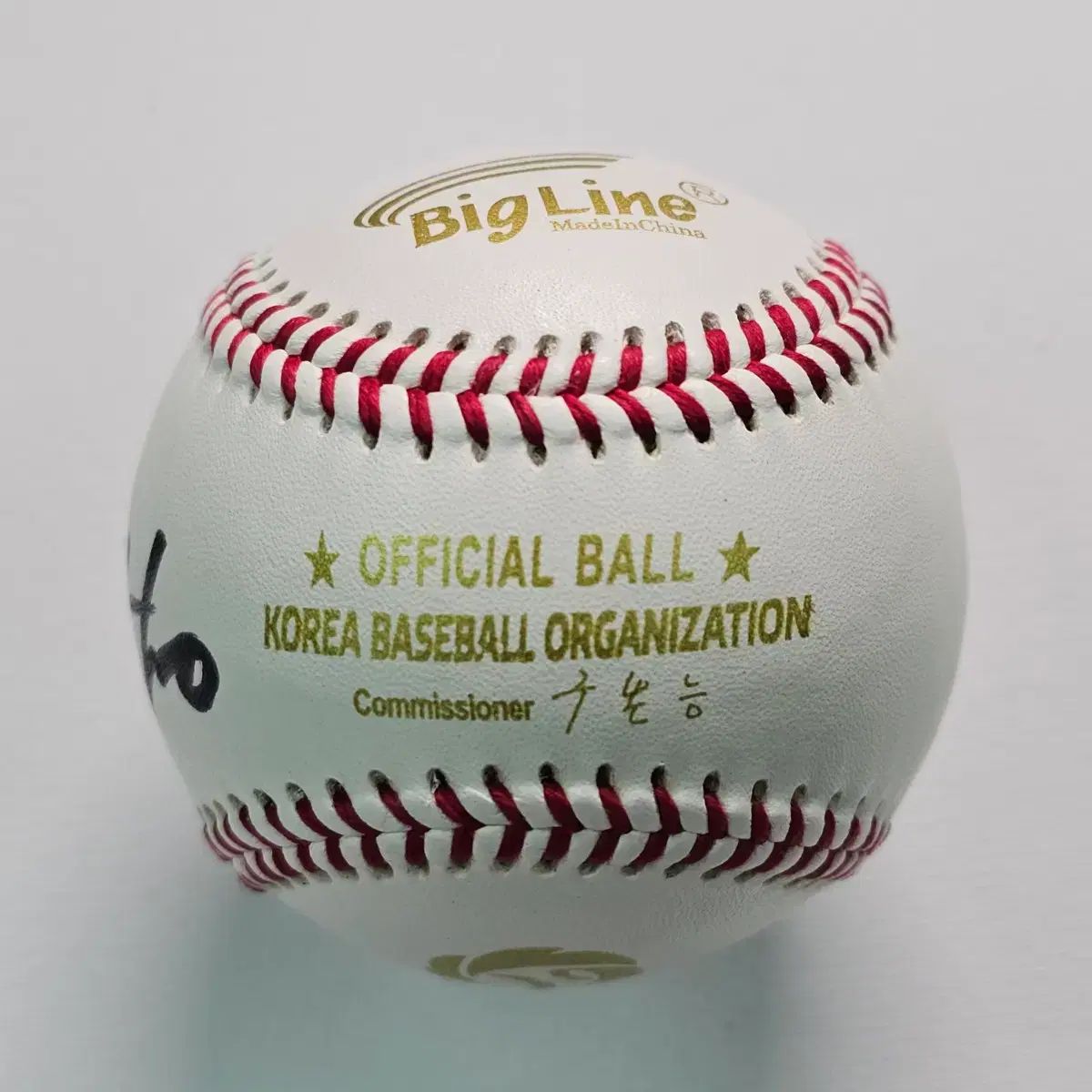 斗山ベアーズ 最強! 野球団 イ・ヒョンスン 公式球 サイン入り ボール