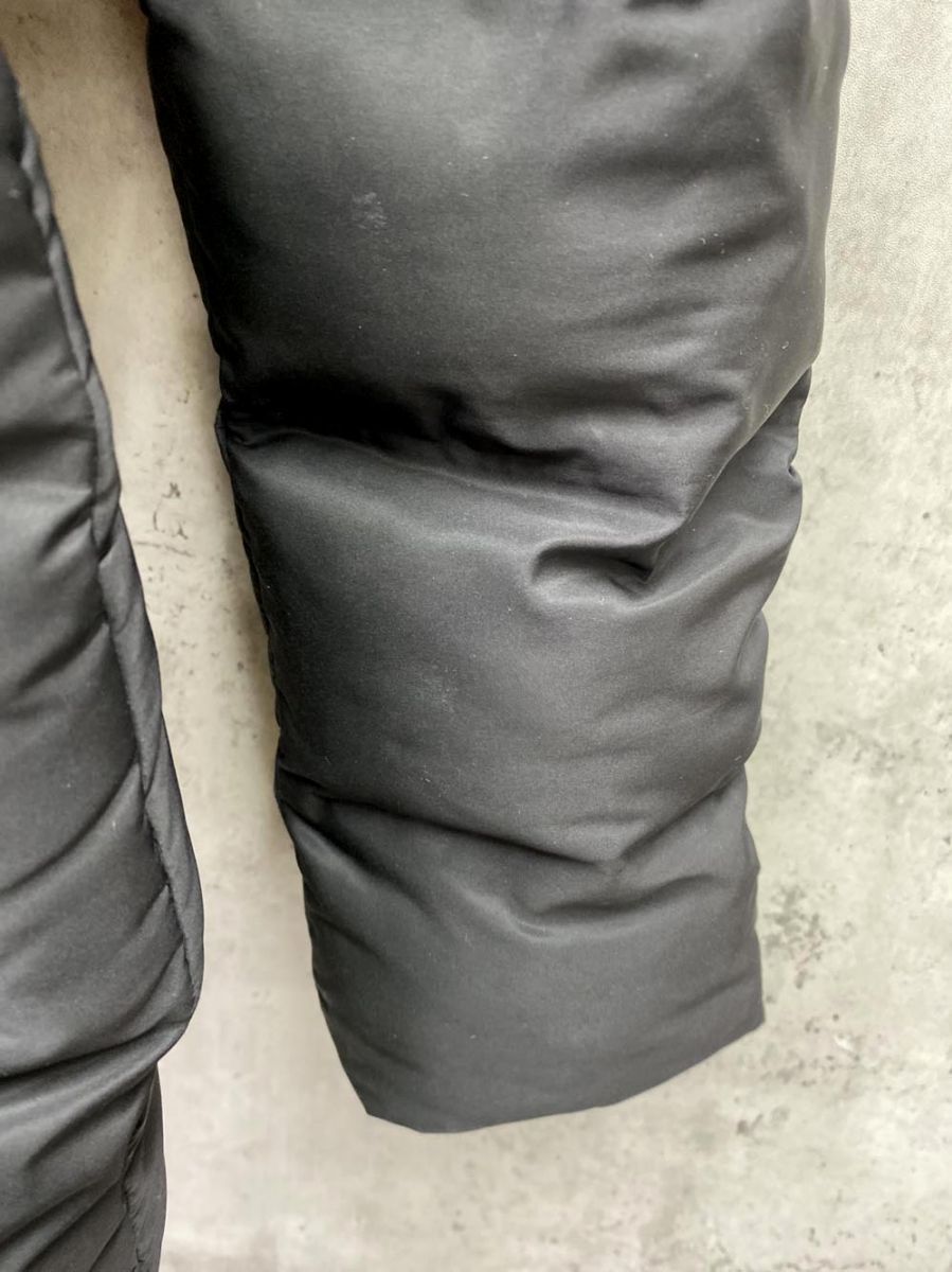 ZARA ザラ フード付きハーフ丈ダウン ジャケット sizeS ブラック レディース