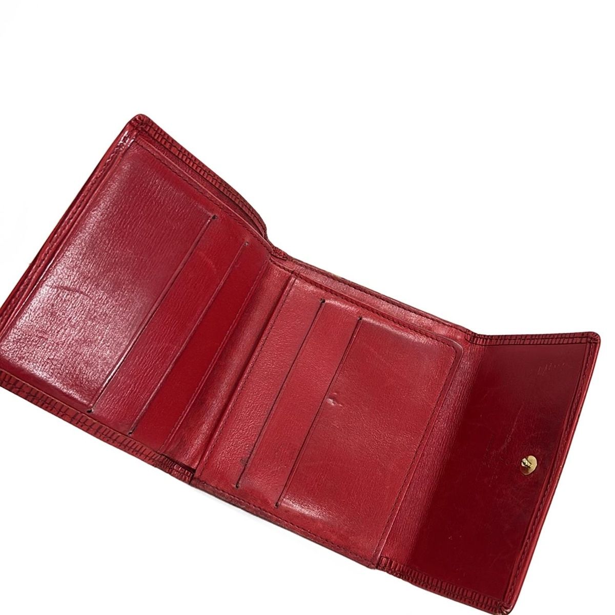 LOUIS VUITTON(ルイヴィトン) Wホック財布 エピ ポルトモネビエカルト