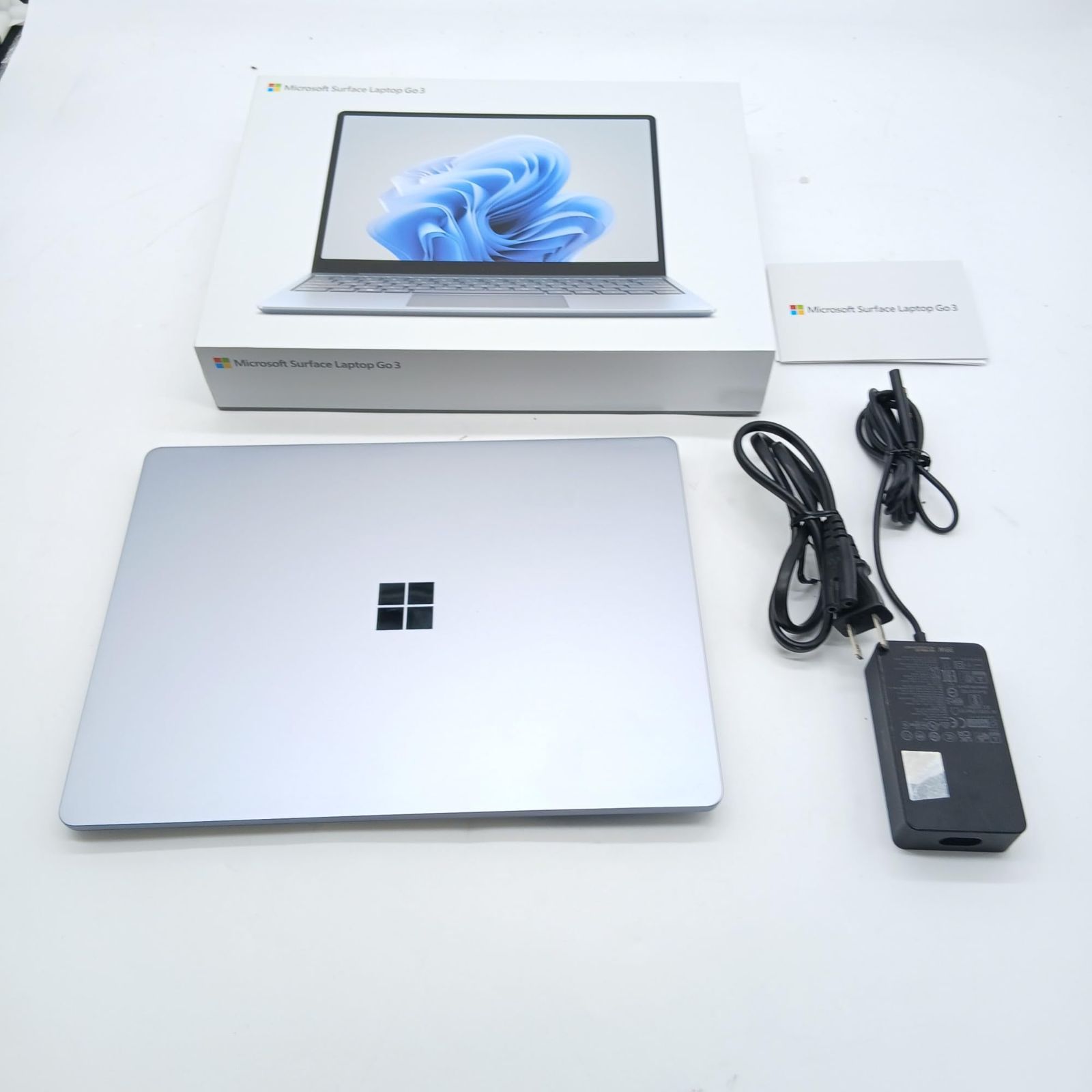 No 4513 マイクロソフト Surface Laptop Go 3 Office H B 2021 搭載 12 4インチ 第12世代 Core i 5 8 GB 256 アイスブルー XK 1 00063