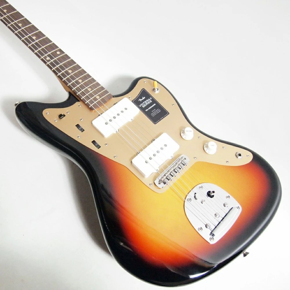 Fender Limited Edition Vintera II Road Worn 50 s Jazzmaster Rosewood Fingerboard 3 Color Sunburst 62 kg フェンダー