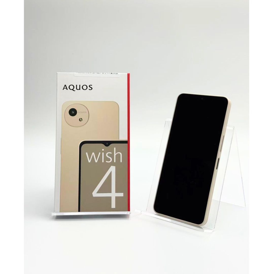 中古A】AQUOS wish4 SH-M27 ホワイト楽天版 バッテリー【80％以上