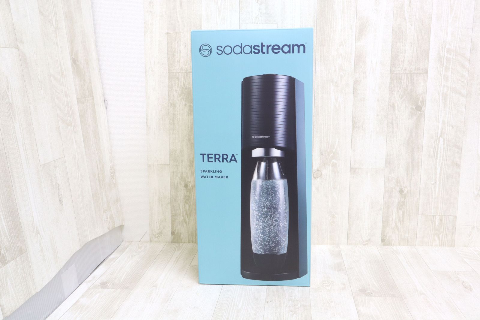 ソーダストリーム テラ スターターキット 炭酸水メーカー ブラック SSM 1101