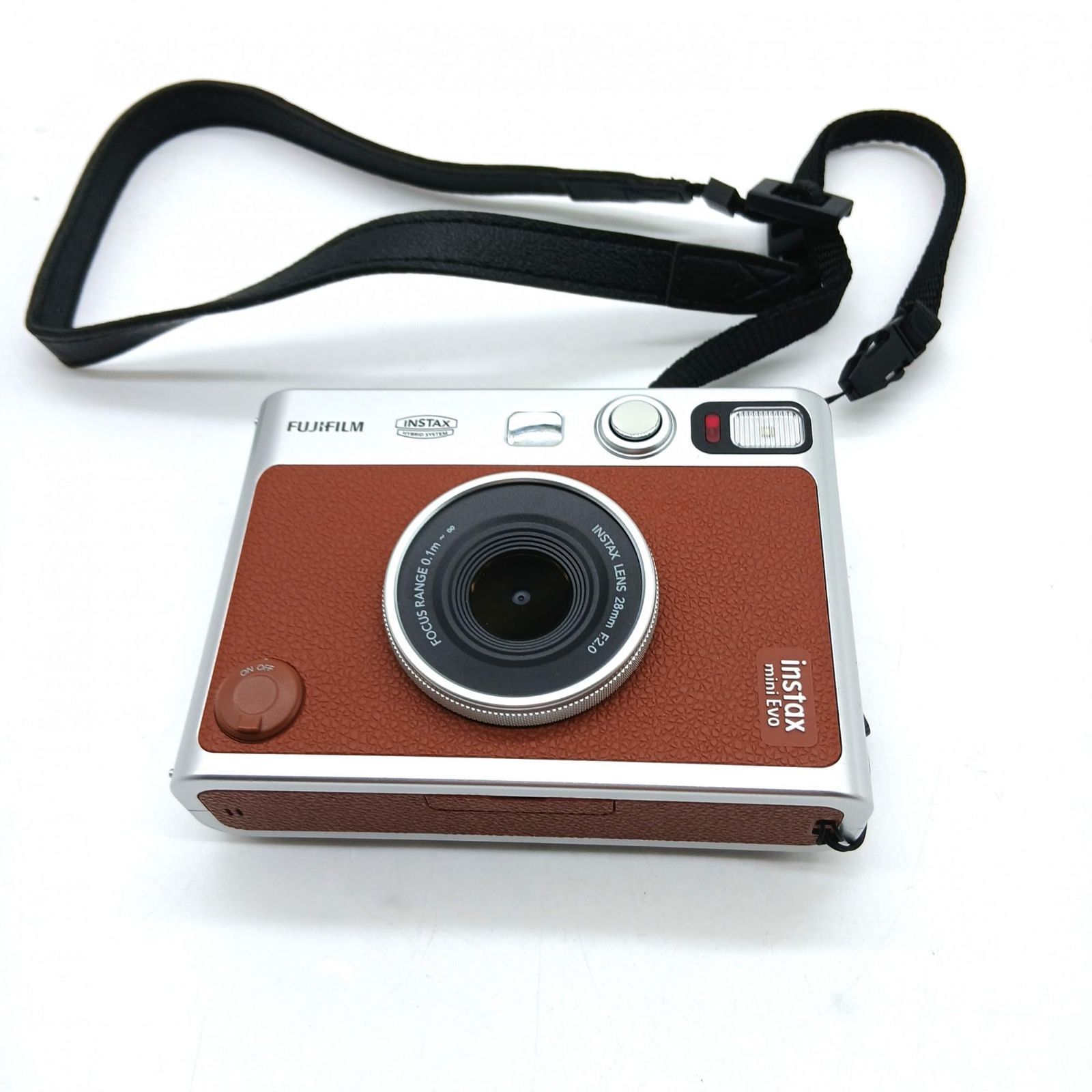 No 4519 富士フイルム FUJIFILM チェキ Evo ハイブリッドインスタントカメラ インスタントカメラ スマホプリンター デジタルカメラ instax mini ブラウン INS BROWN C