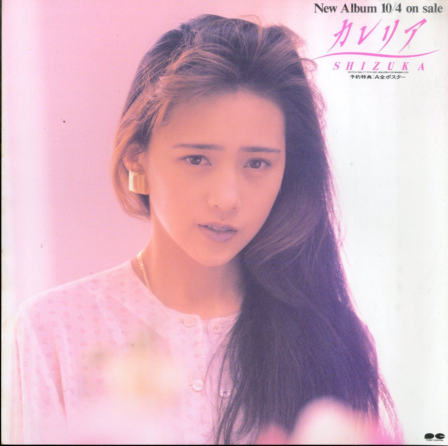 LD1枚 / 工藤静香 (おニャン子クラブ) / 静香～はじめの一歩