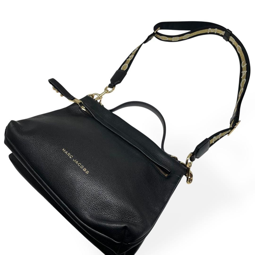 極美品 MARC JACOBS ショルダーバッグ 2WAYバッグ ハンドバッグ 極美品 MARC JACOBS 2way ハンドバッグ ショルダーバッグ レザー