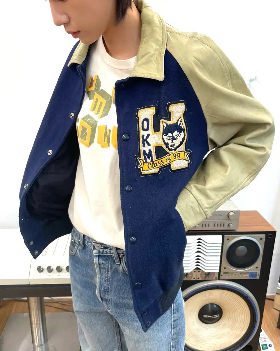 L 80s ヴィンテージ スタジャン 【公式通販】