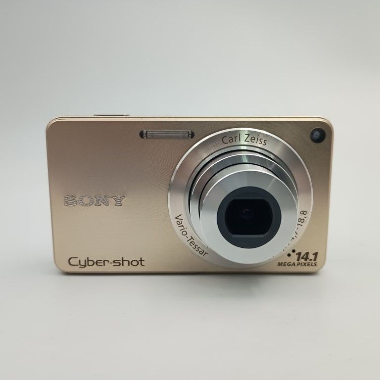 【美品】SONY Cyber-shot DSC-W350 ゴールド　動作確認済 美品】SONY Cyber-shot DSC-W350 シャンパンゴールド - メルカリ