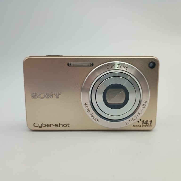 SONY Cyber-Shot DSC-W350 Gold コンパクトデジタルカメラ - メルカリ