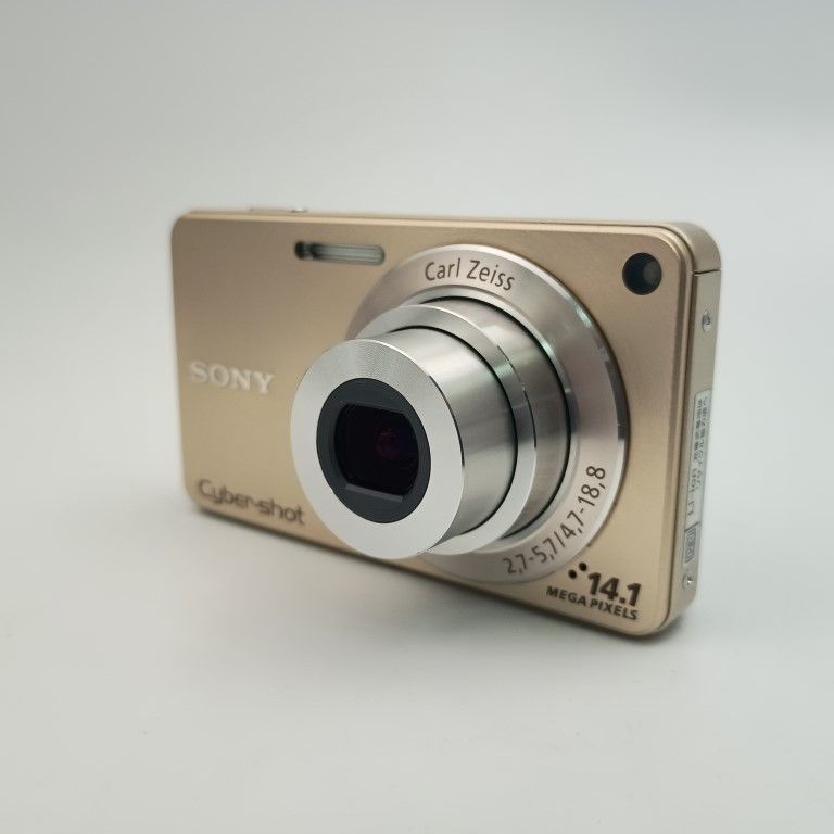 SONY Cyber-Shot DSC-W350 Gold コンパクトデジタルカメラ - メルカリ