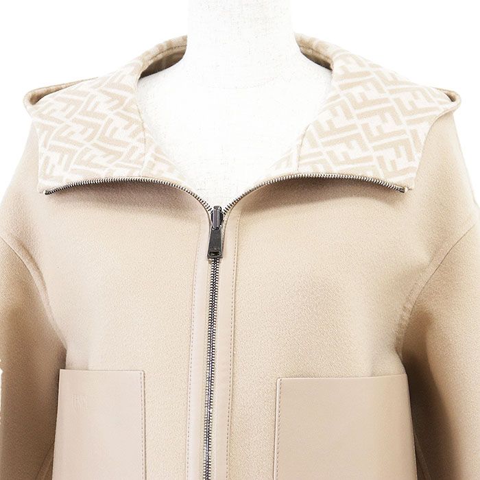 新品同様】FENDI フェンディ リバーシブルジャケット 2021年製 ズッカ