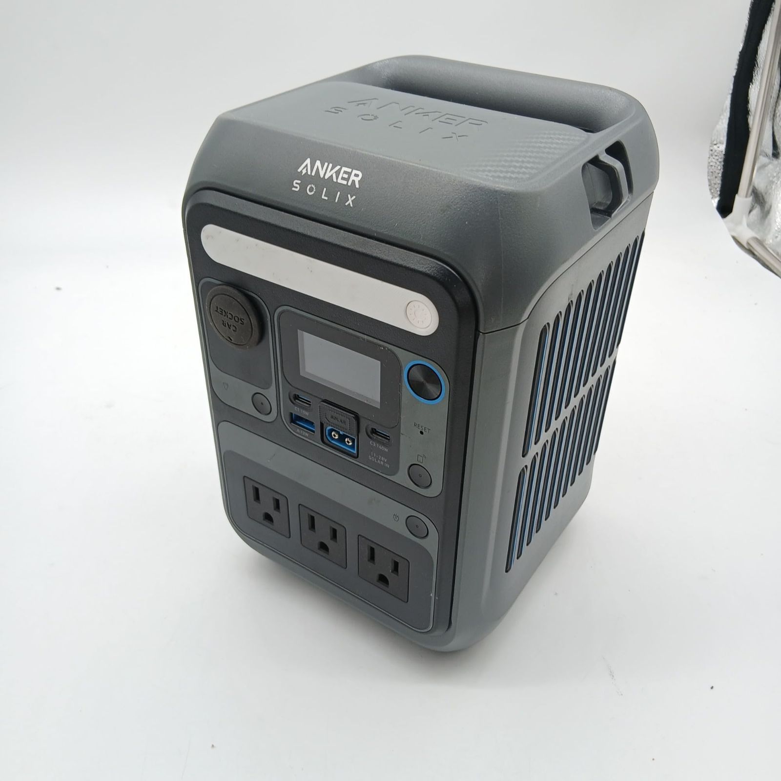 No.4521 Anker Solix C 300 Portable Power Station ポータブル電源 288 Wh 小型軽量 1.1時間満充電 高出力AC ストラップ付属 リン酸鉄 蓄電池 ポータブルバッテリー ソーラーパネル対応 キャンプ アウトドア
