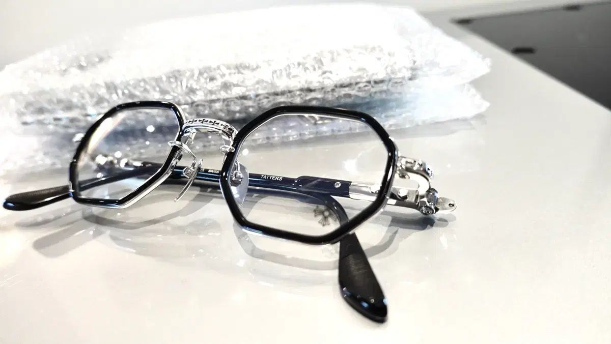 クロムハーツ TATTERS 태터스 BK SS メガネ
