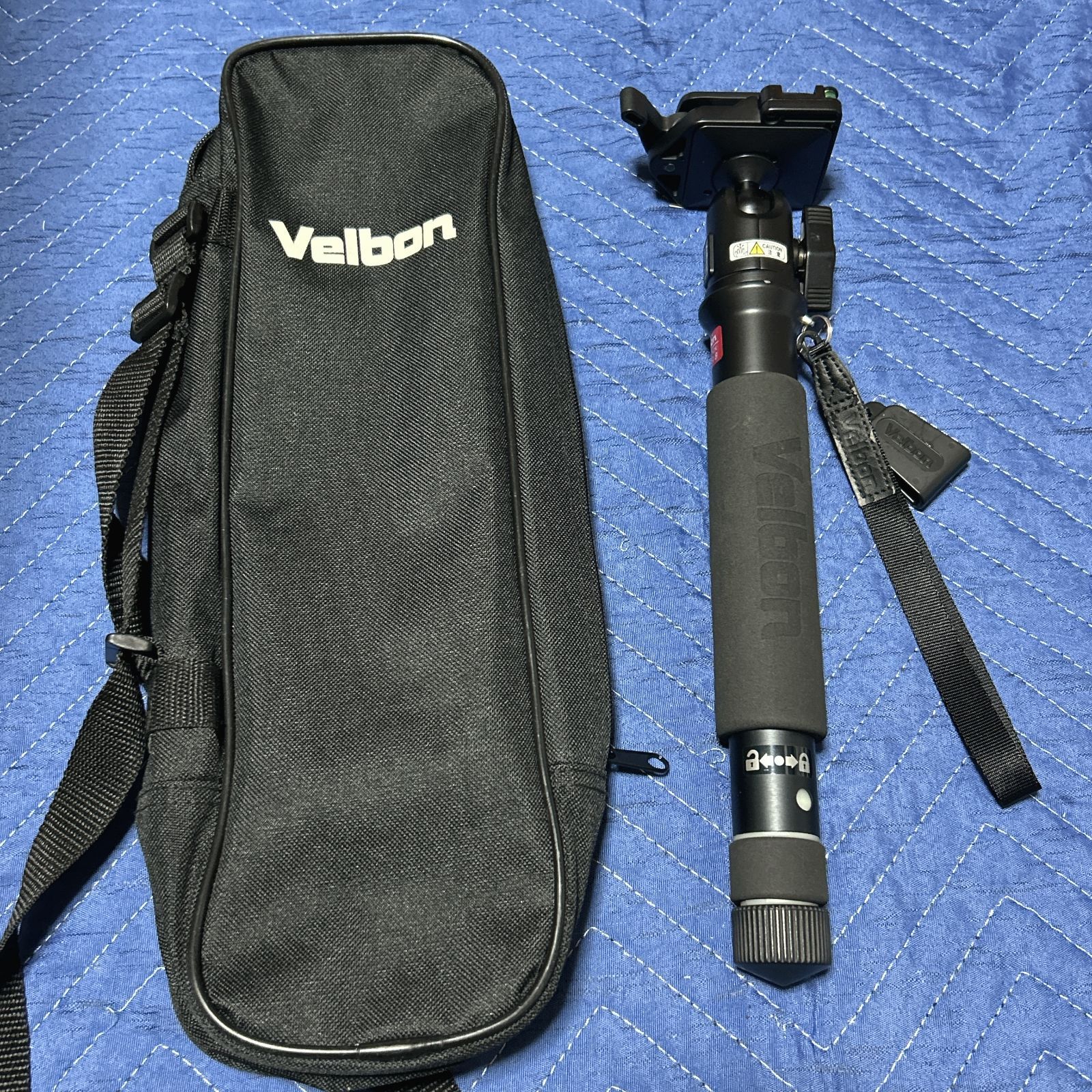 Velbon ULTRA STICK SUPER 8 雲台 QHD 43 D N ベルボン 一脚