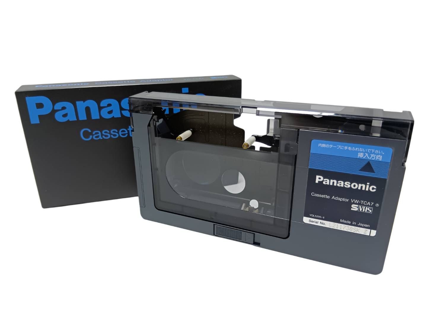Panasonic VHSカセットアダプター VW-TCA7 - メルカリ