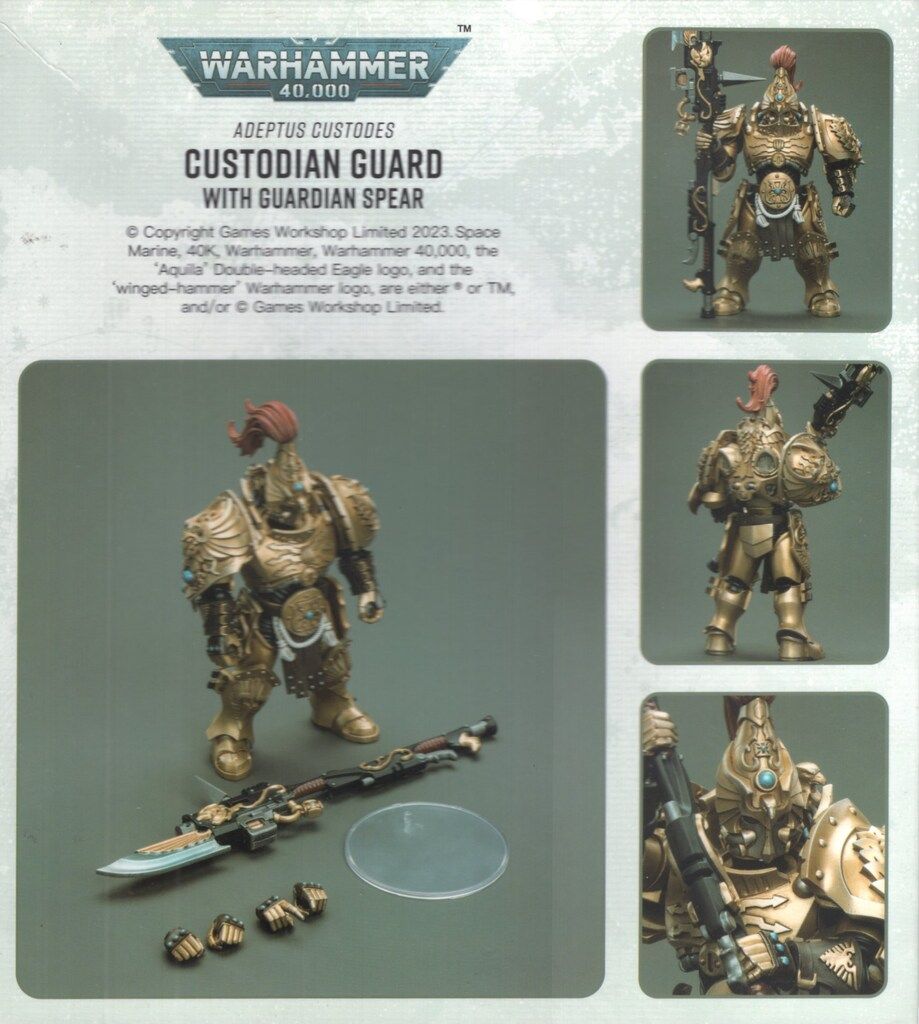 JOY TOY ADEPTUS GUARD WITH SPEAR 1 18