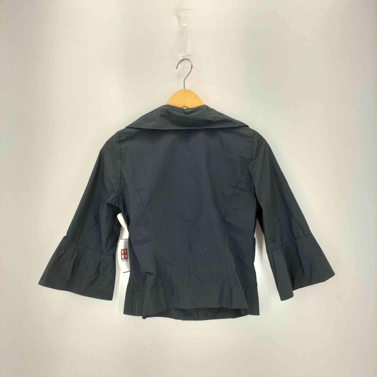 ユキトリイ YUKI TORII デカボタン フレアスリーブ ジャケット