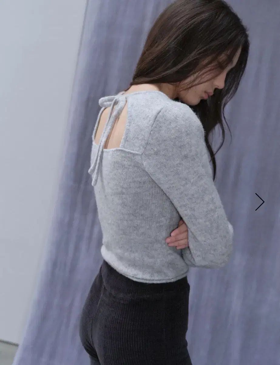 リリーコーツ アメリ ニット グレー