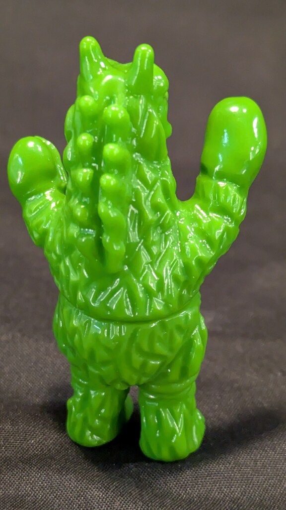 ぶたのはな じゃんけんバトル ヤドカリン 緑成型 未塗装