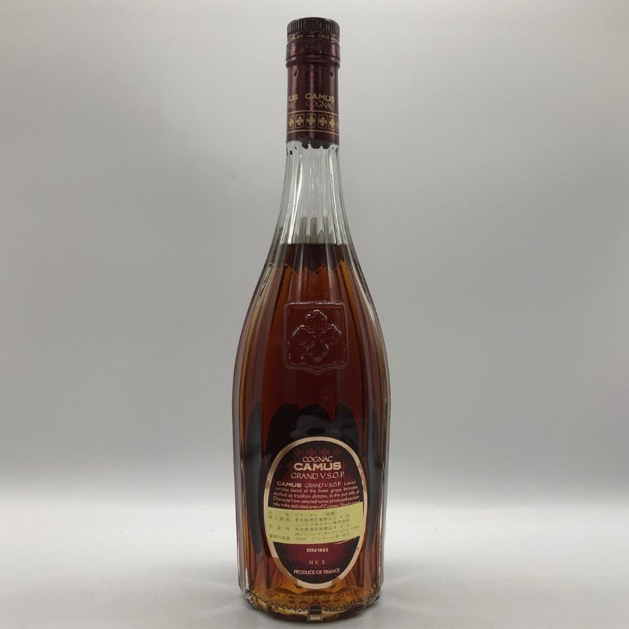 カミュ グランド VSOP クリアボトル 700ml 未開栓 - メルカリ