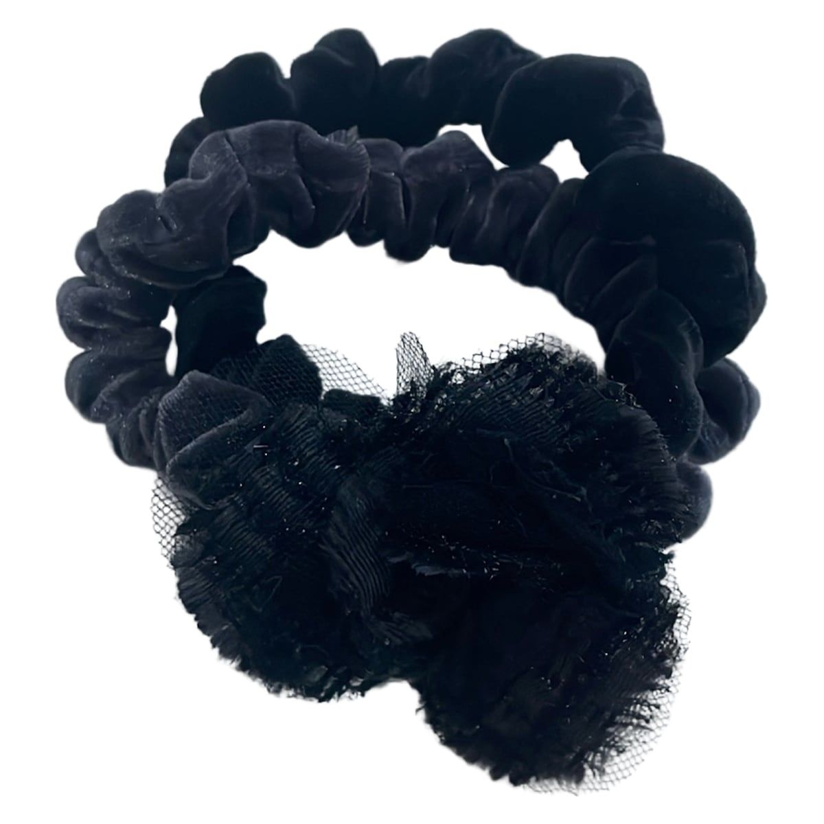 accaヘアゴム 黒 acca(アッカ) シュシュ美品 - 黒 - メルカリ