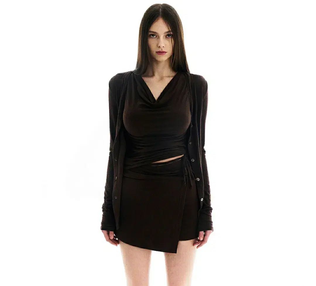 ゴールデングース ラブミニスカート カーディガンセット