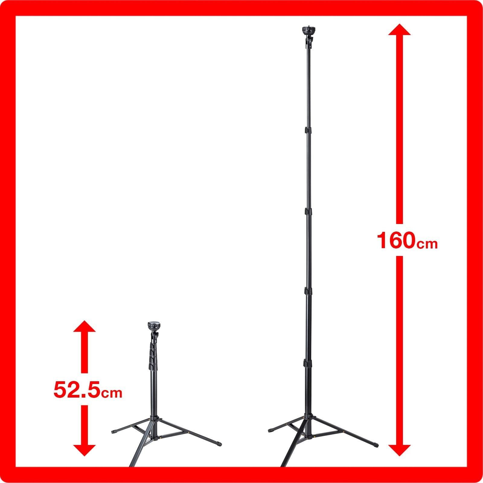 ☆送料無料☆ サンワサプライ WEBカメラスタンド ロングタイプ(最大