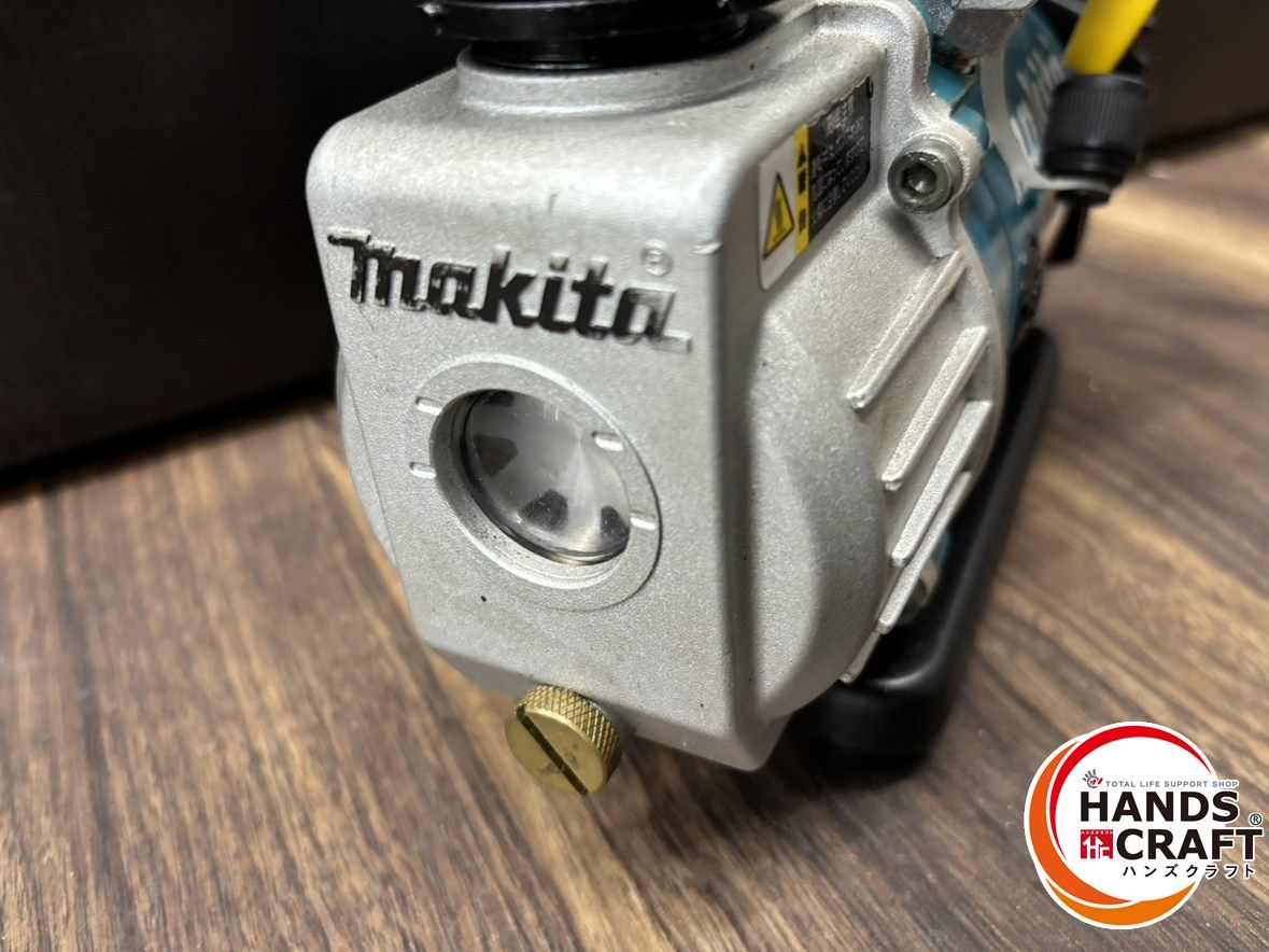 ♭ 品 マキタ makita VP 180 DZ 充電式真空ポンプ 18 V 本体のみ デジタルミニ連成計付き 熊