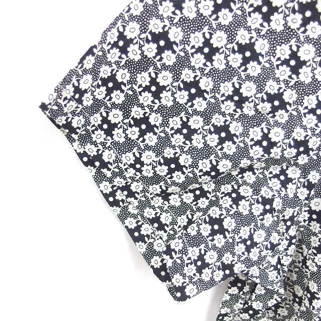 アーペーセー A.P.C. カットソー ブラウス 花柄 ボートネック プル