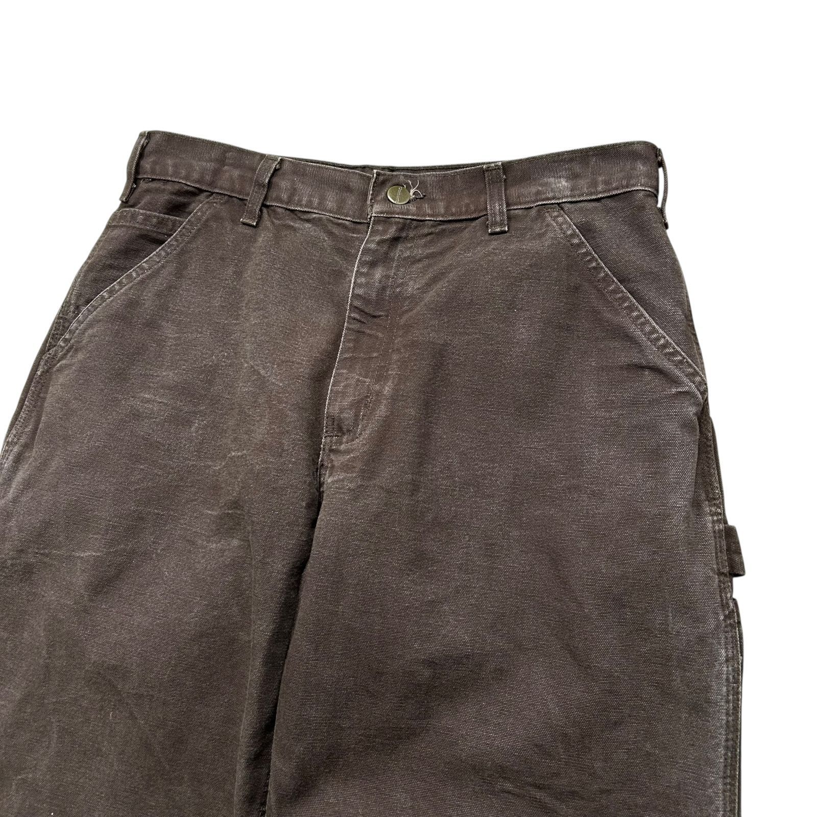 00s カーハート ダック ペインター パンツ ブラウン 茶 サイズ 32 x 30