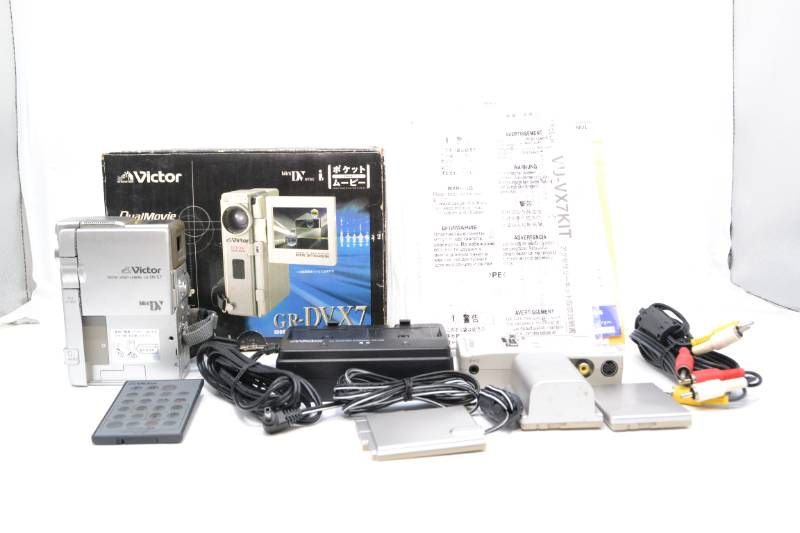 送料無料】Victor ビクター GR-DVX7 MiniDV デジタルビデオカメラ 動作