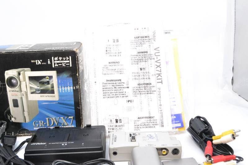 送料無料】Victor ビクター GR-DVX7 MiniDV デジタルビデオカメラ 動作