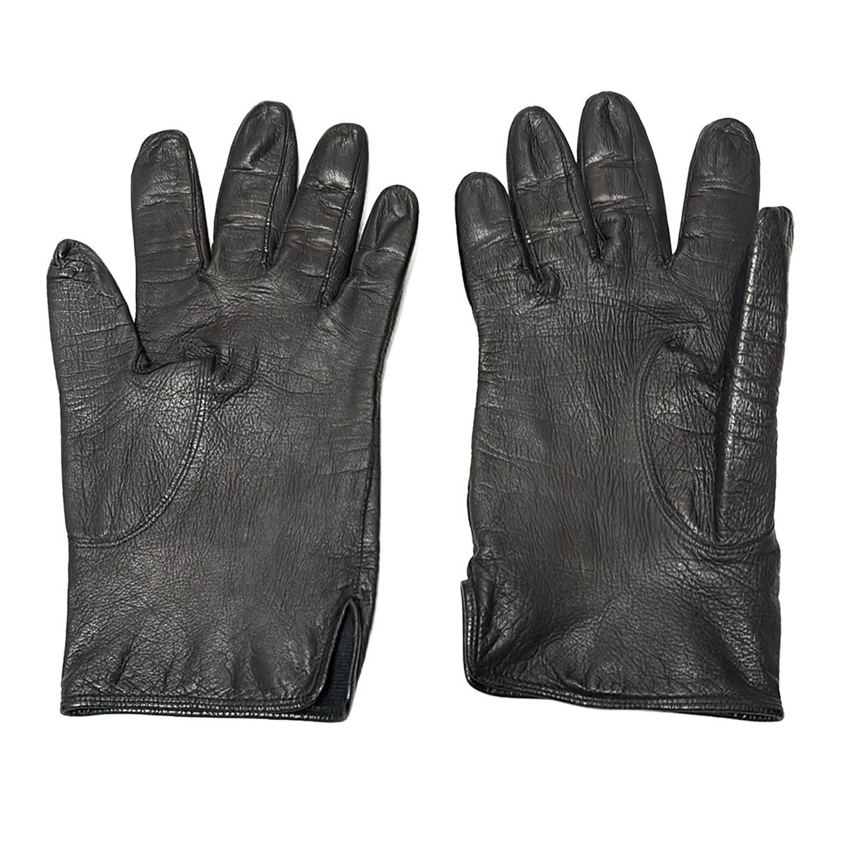  COACH コーチ 手袋 レディース - 黒 レザー 手袋 アームカバー 小物