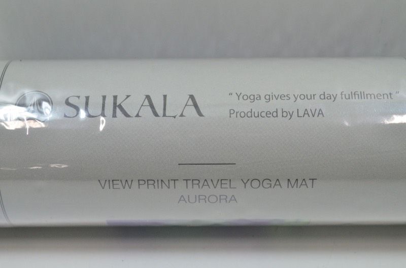 スカーラ SUKALA トラベルヨガマット オーロラ VIEW PRINT TRAVEL YOGA MAT