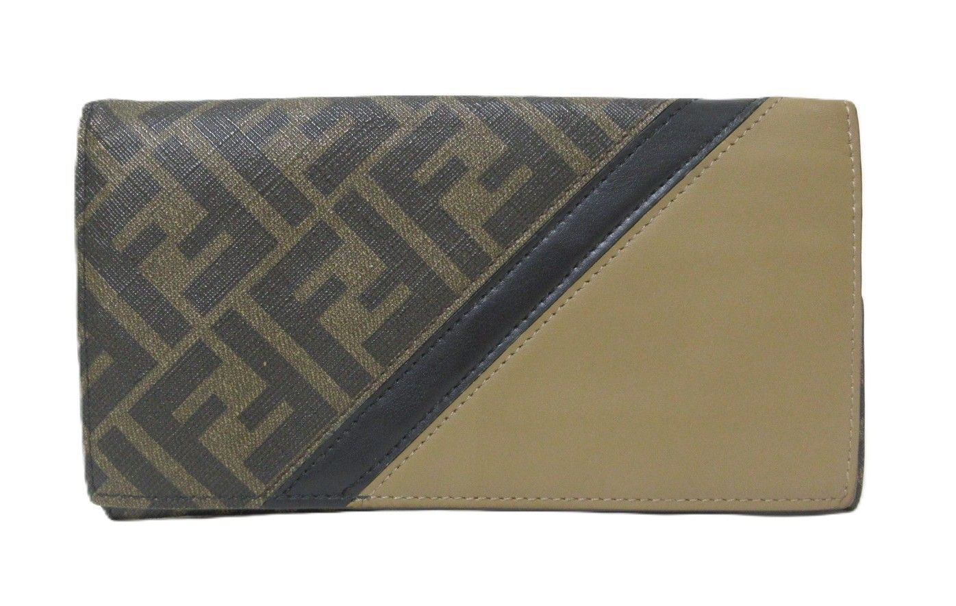 FENDI/フェンディ ズッカ ロングウォレット 7M0264 長財布 レザー