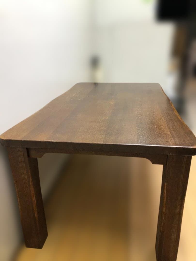 無垢材 大型テーブル 昭和期 Solid Furnitureタグ痕あり ダイニング 
