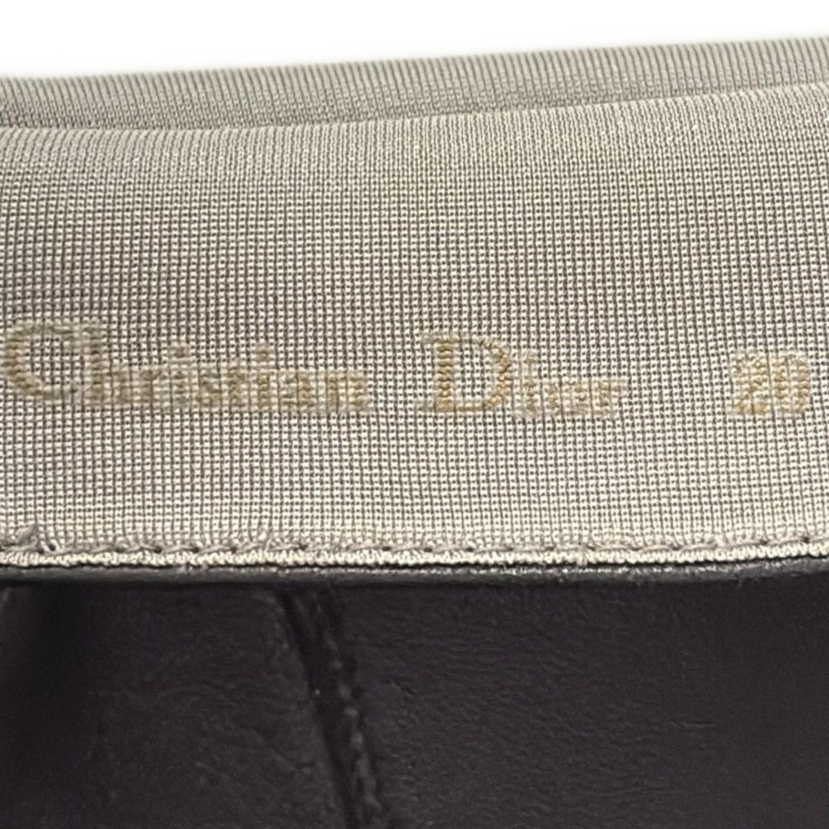  DIOR ChristianDior ディオール クリスチャンディオール 手袋 レディース - 黒 レザー 手袋 アームカバー 小物