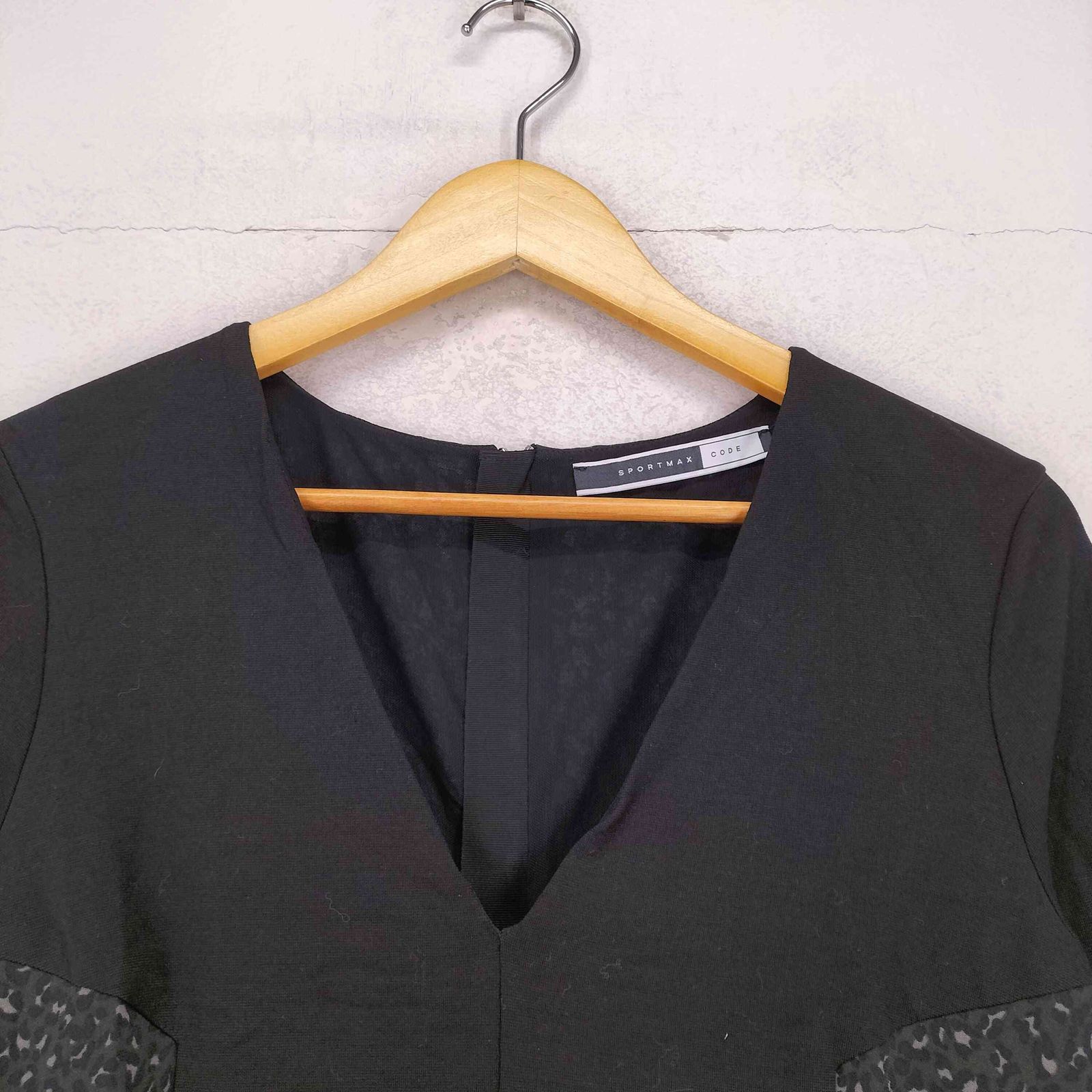 スポーツマックスコード SPORTMAX CODE 柄切替ワンピース レディース M