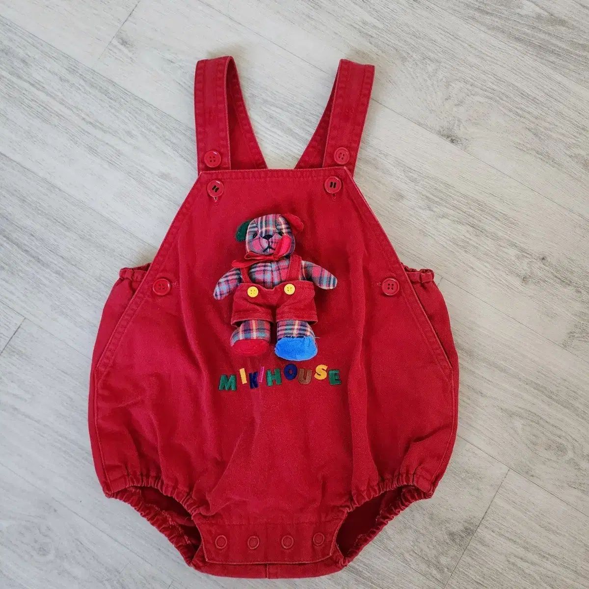 ミッキーハウスぬいぐるみロンパース