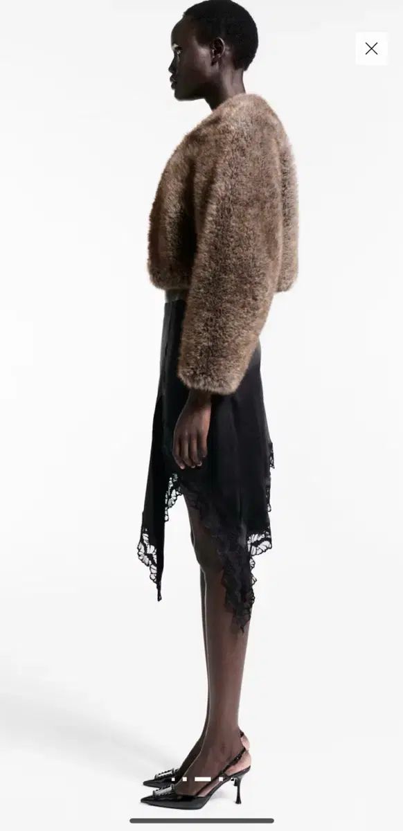 マンゴ ファー ジャケット mango