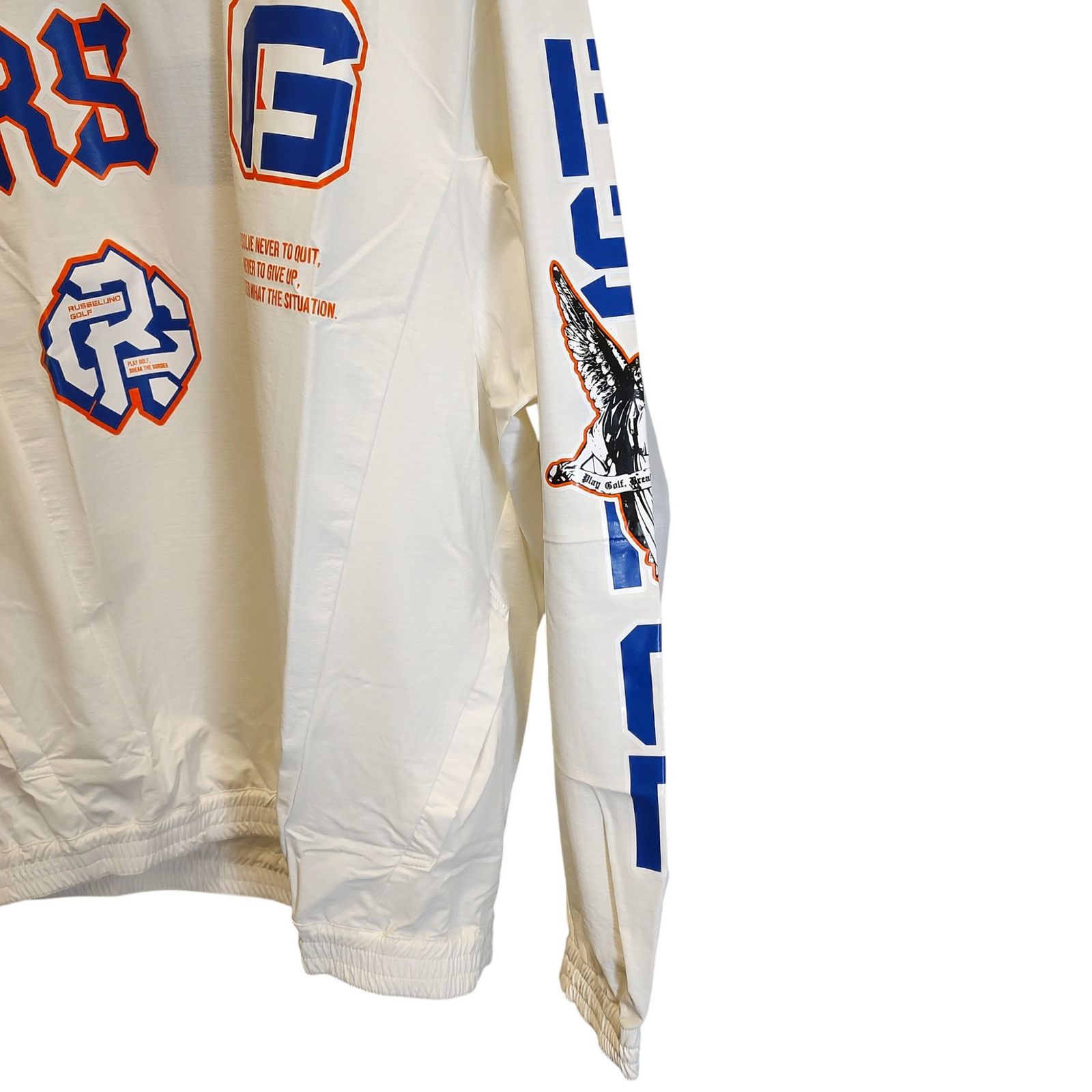 RUSSELUNO ラッセルノ ゴルフ CREW NECK P.O BLOUSON マルチロゴ