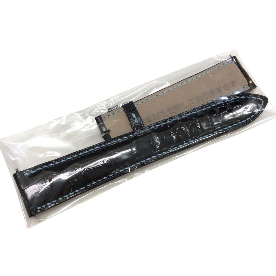 フランクミュラー ベルト 5850 クロコ メンズ ブラック AFI 16