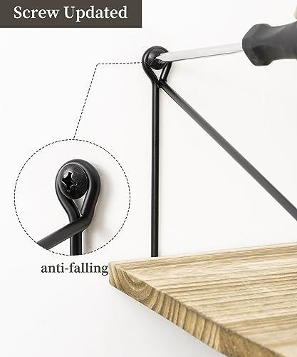  Afuly ウォールシェルフ 壁掛け棚 壁 棚 幅42 cm 奥行き30 壁掛けラック ウォールラック 壁面収納 天然木製 飾り棚 おしゃれ 51 e 03 62 その他 キッチン 食器