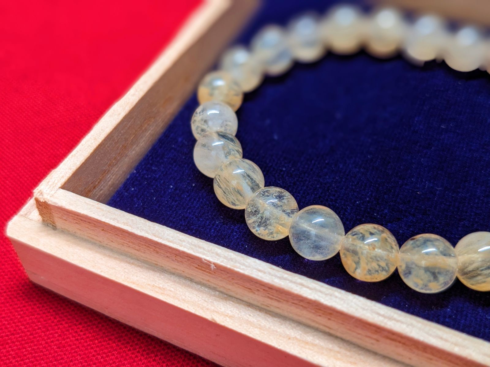 シトリン パワーストーンブレスレット 約16 cm 霊石 守護石 お守り 心願守り