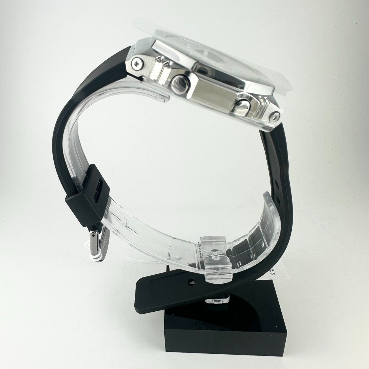  CACIO カシオ 腕時計 G-SHOCK ジーショック メタルカバード 環境配慮素材採用 GM-S 2110-1 A 1 JF レディース シルバー×ブラック 腕時計(クォーツ) 腕時計(アナログ)