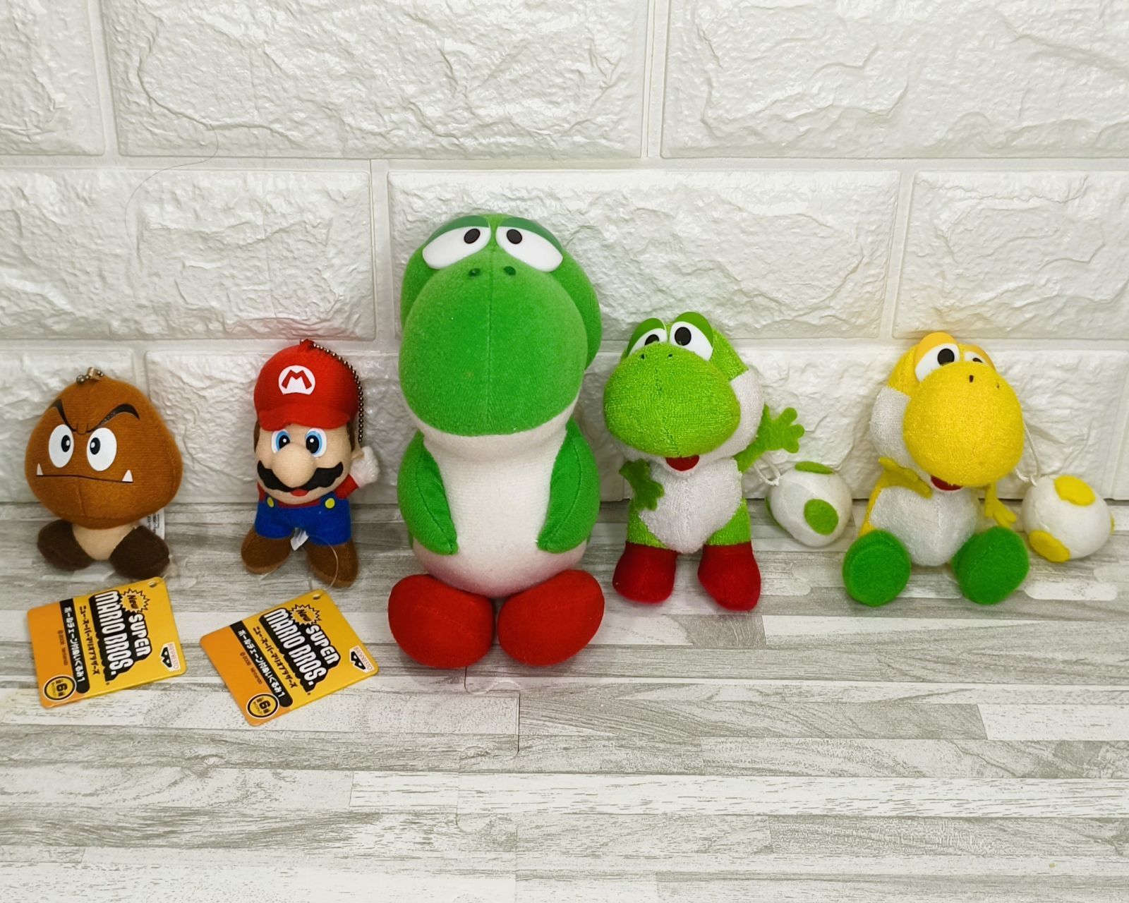 M002 Nintendo スーパーマリオ クッパJr. ヨッシー クッパ ぬいぐるみ