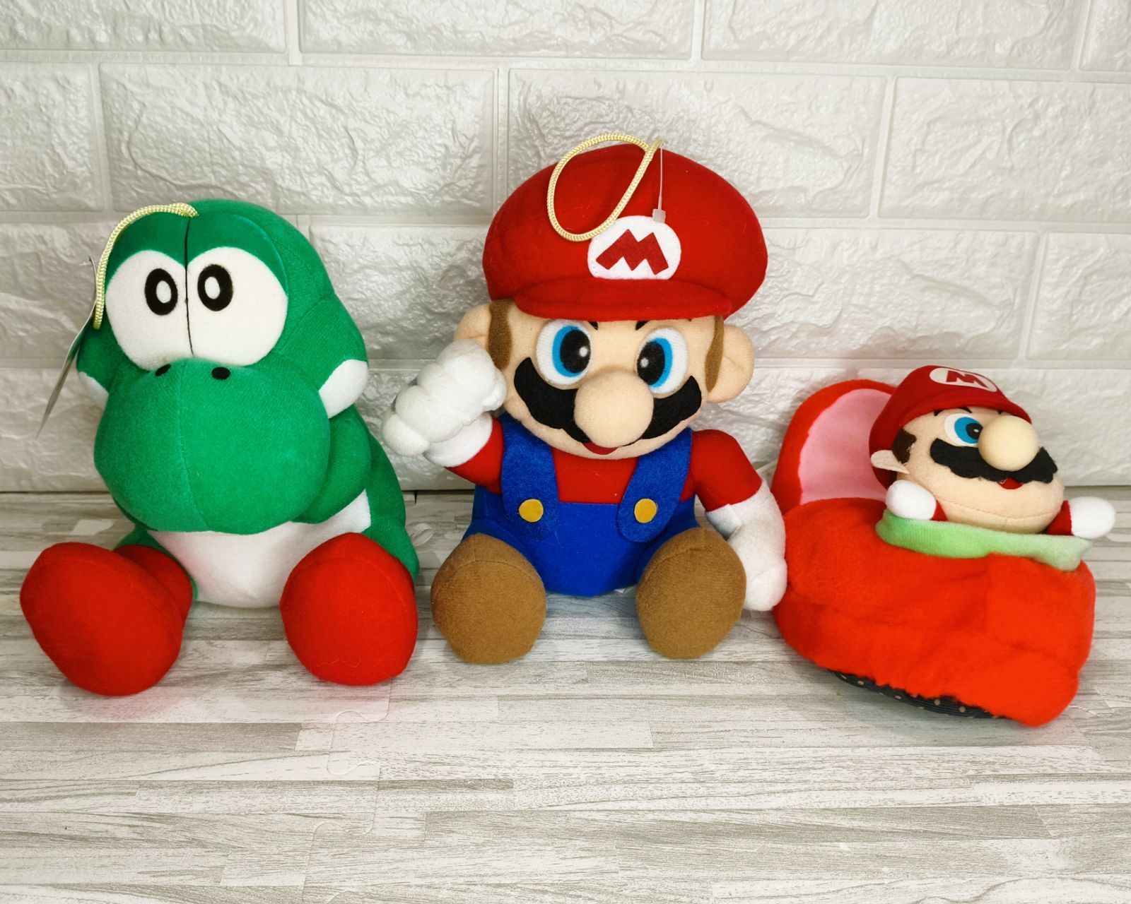 M002 Nintendo スーパーマリオ クッパJr. ヨッシー クッパ ぬいぐるみ