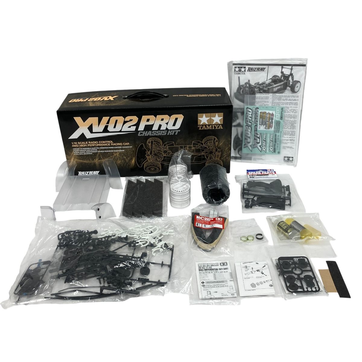 TAMIYA タミヤ 1/10RC XV-02 PRO シャーシキット ラジコン GAZOO